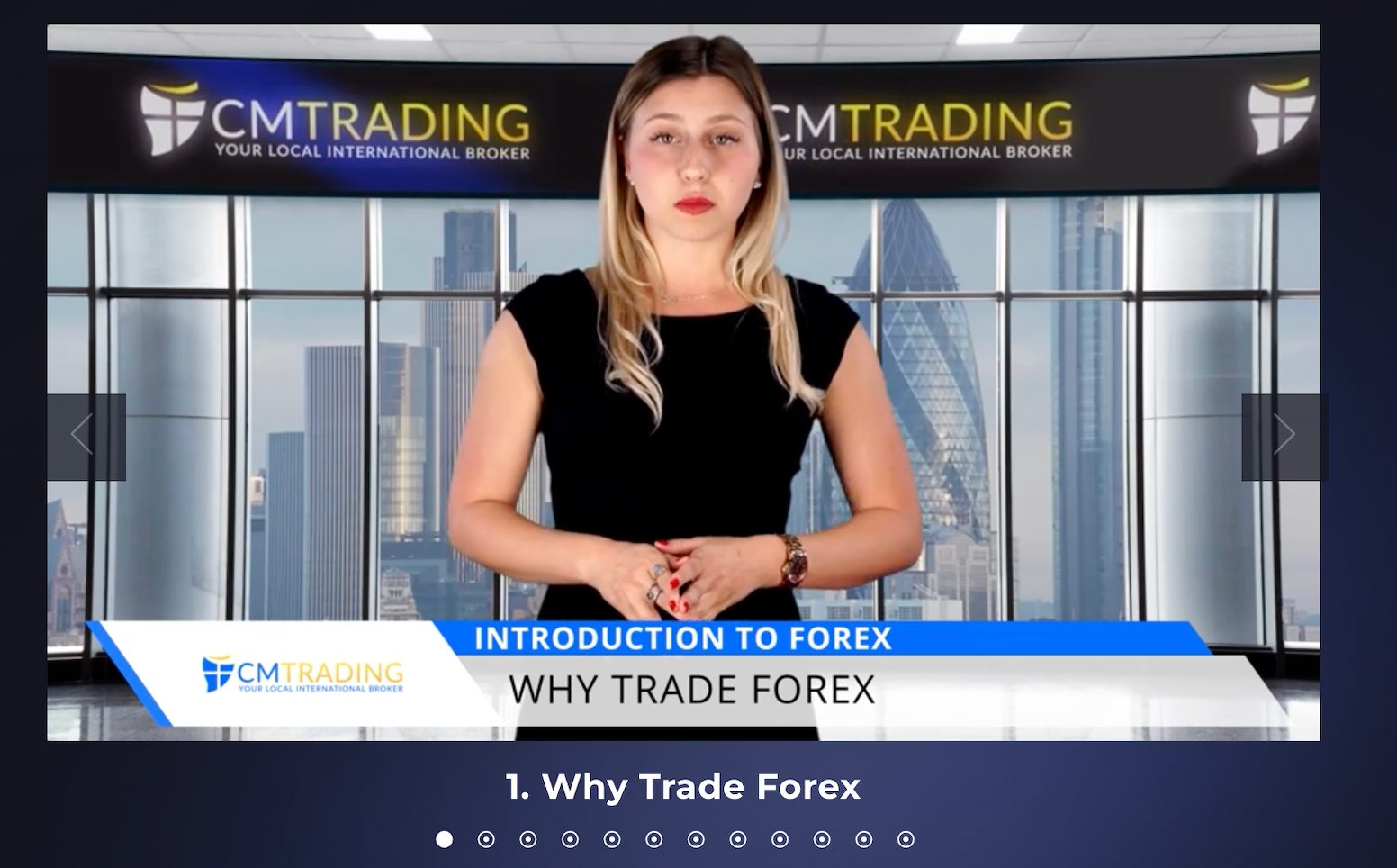 CMTrading educational video on forex trading